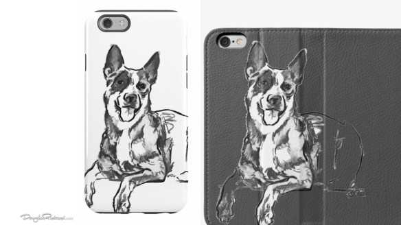 Blue Heeler iPhone cases and wallets